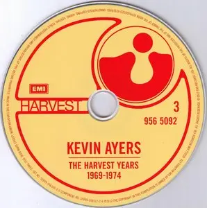 Kevin Ayers - The Harvest Years 1969-1974 (2012) [5CD Set] {Harvest/EMI Remaster}