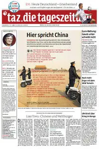 Tageszeitung TAZ vom 22 Juni 2012