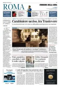Corriere della Sera Roma – 28 luglio 2019