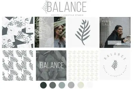 CreativeMarket - LOGO & BRAND KIT - Balance