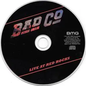 Bad Company - Live At Red Rocks (2017) {CD + DVD9 NTSC Special Edition BMG Soundstage 538277920}