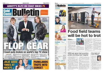 The Gold Coast Bulletin – September 27, 2013
