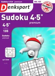 Denksport Sudoku 4-5* premium – 19 maart 2020