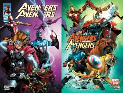 Avengers Vs. Pet Avengers #1-4 (2010-2011) Complete