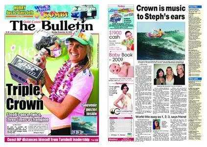 The Gold Coast Bulletin – November 30, 2009