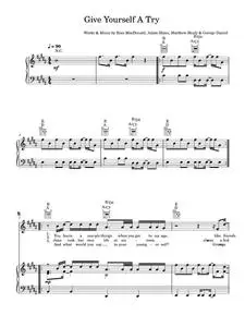 Give yourself a try - The 1975 (Piano-Vocal-Guitar (Piano Accompaniment))