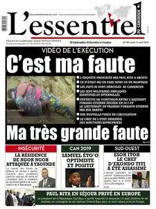 L'essentiel du Cameroun - 13 août 2018