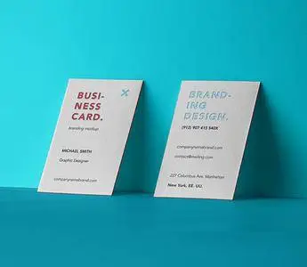 Business Card Branding Mockup 4