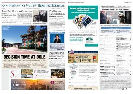San Fernando Valley Business Journal – September 18, 2017