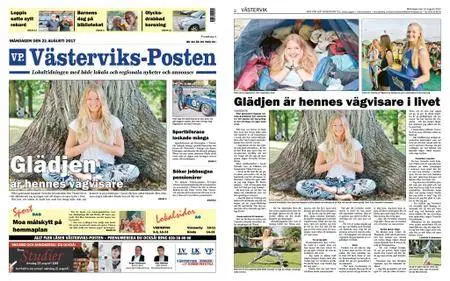 Västerviks-Posten – 21 augusti 2017