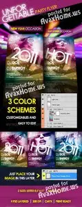 GraphicRiver Unforgettable Party Flyer