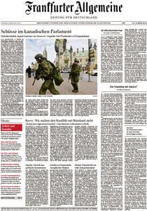 Frankfurter Allgemeine Zeitung vom Donnerstag, 23. Oktober 2014
