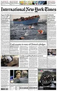 International New York Times - 30 August 2016