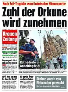 Kronen Zeitung Steiermark - 21. August 2017