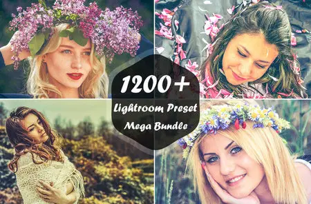 CreativeMarket - 1200+ Lightroom Presets Mega Bundle