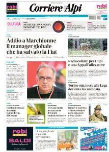Corriere delle Alpi - 26 Luglio 2018
