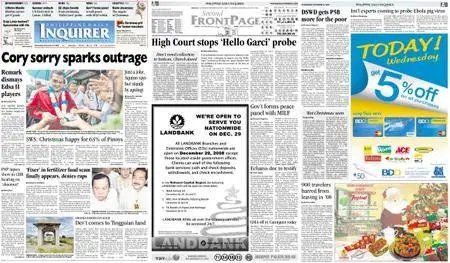 Philippine Daily Inquirer – December 24, 2008