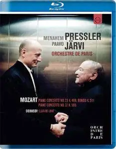 Menahem Pressler, Paavo Jarvi, Orchestre de Paris - Mozart: Piano Concertos Nos. 23 & 27, Rondo K.511 (2014) [Blu-Ray]