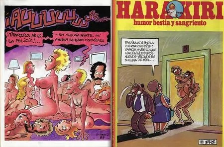 Hara Kiri #63 (de 152) Humor bestia y sangriento