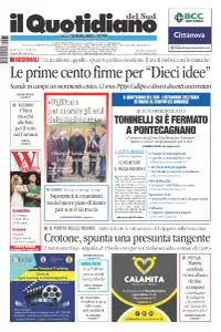 il Quotidiano del Sud Catanzaro, Lamezia e Crotone - 26 Aprile 2019