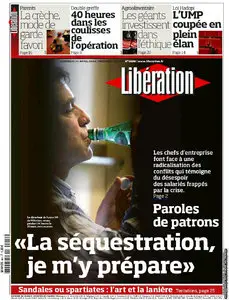 Libération. Vendredi 10 Avril 2009