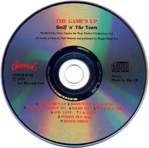 Sniff 'n' the Tears - The Games Up (1980)