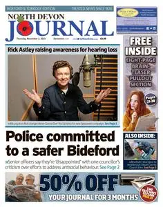 North Devon Journal Bideford - 2 November 2023