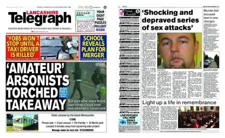 Lancashire Telegraph (Blackburn, Darwen, Hyndburn, Ribble Valley) – November 13, 2019