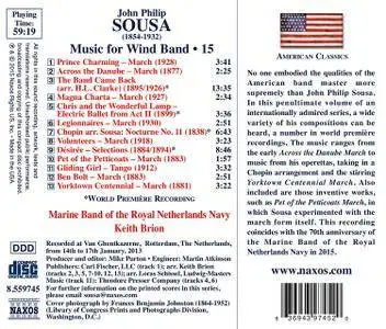 John Philip Sousa, Keith Brion - Musique pour orchestre de vents (Volume 13) (2014)