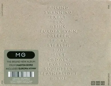 Martin L. Gore - MG (2015)