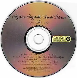 Stephane Grappelli/David Grisman - Live (1981) {1994 Warner Archives} **[RE-UP]**