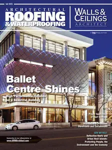 Architectural Roofing & Waterproofing-Walls & Ceilings Architect - Fall 2015