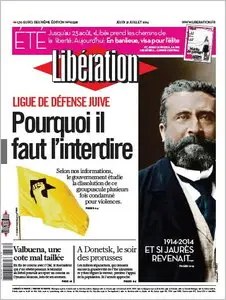Liberation - Jeudi 31 Juillet 2014