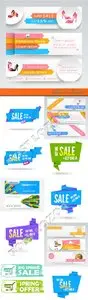 Banner sale vector 4