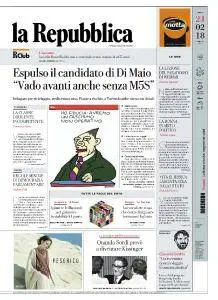 la Repubblica - 24 Febbraio 2018