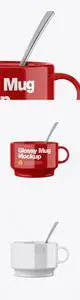 Glossy Mug Mockup 40882