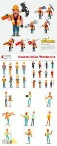 Vectors - Construction Workers 9