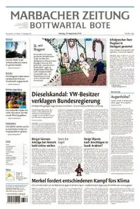 Marbacher Zeitung - 16. September 2019