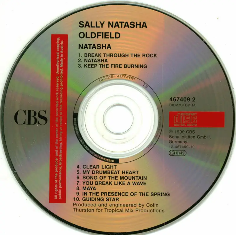 Sally Oldfield - Natasha (1990)