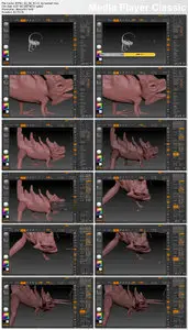Lynda.com - Digital Creature Creation in ZBrush, Photoshop, and Maya