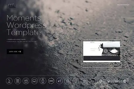 Moments v6.0 - One Page WordPress Theme - CM 1208896