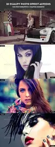GraphicRiver 10 Quality Photo Effect Actions Photoshop