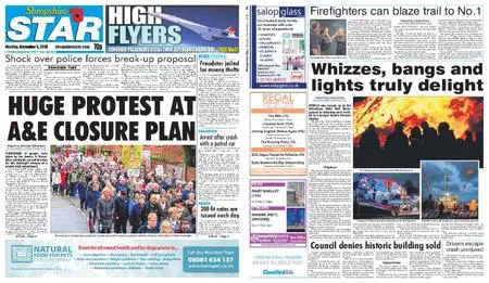 Shropshire Star Shrewsbury Edition – November 05, 2018