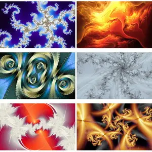 60 Cool Fractal Wallpapers. Set-4
