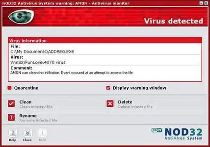 NOD32 Antivirus System ver. 2.51.28 for Windows NT/2000/2003/XP/ x64