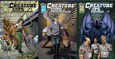 Creature Cops #1-3