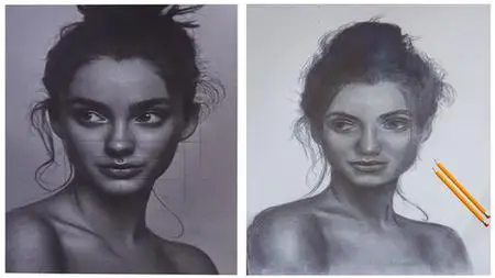 Learn To Draw Portrait Face Sketch From Beginning