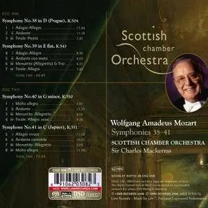 Scottish Chamber Orchestra, Charles Mackerras - Mozart: Symphonies Nos. 38-41 (2008) [Official Digital Download 24/88.2]