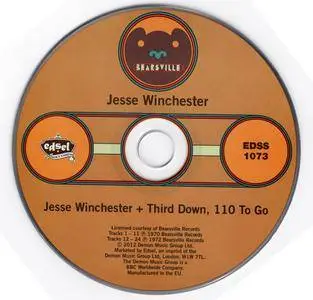 Jesse Winchester - Jesse Winchester (1970) & Third Down, 110 To Go (1972) {Edsel Records EDSS 1073 rel 2012}