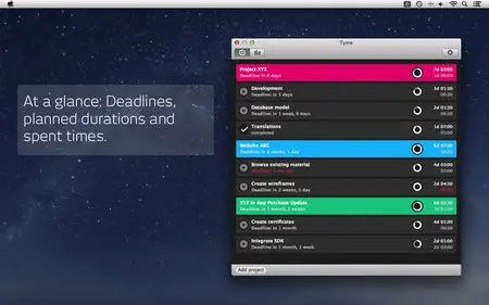 Tyme 2.5.3 (Mac OS X)